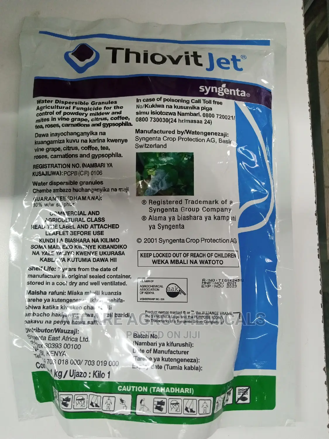 Thiovijet Fungicide 1kg