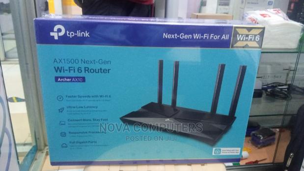 Tp-Link Ax1500 Next Gen Wi-Fi 6 Router- Archer Ax10 - thumbnail 3