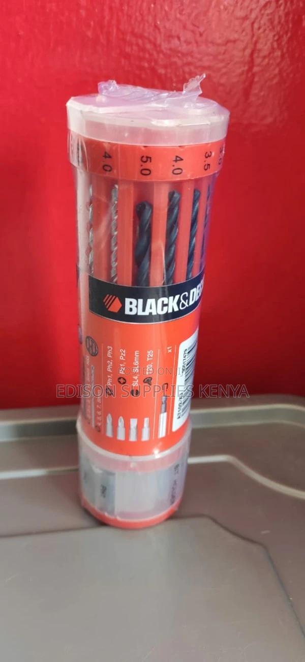 Drill Bits Black Decker Assorted 23 Pieces Mixed Drill Bit - thumbnail 2