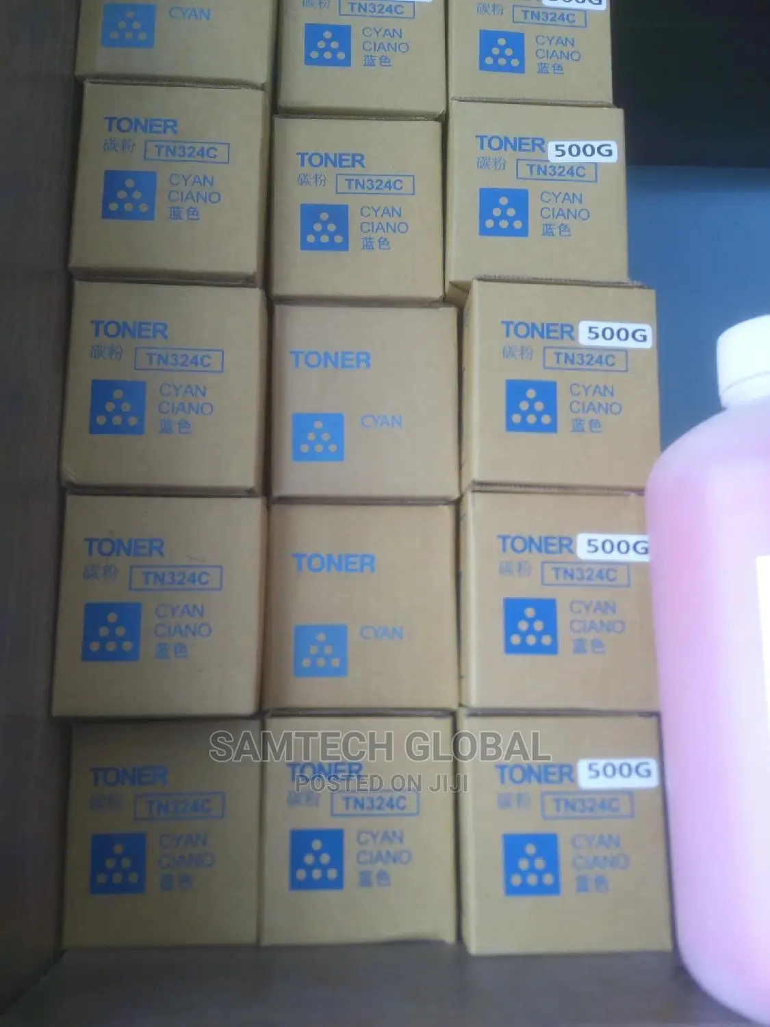 Konica Tn324 Cyan Original Toner