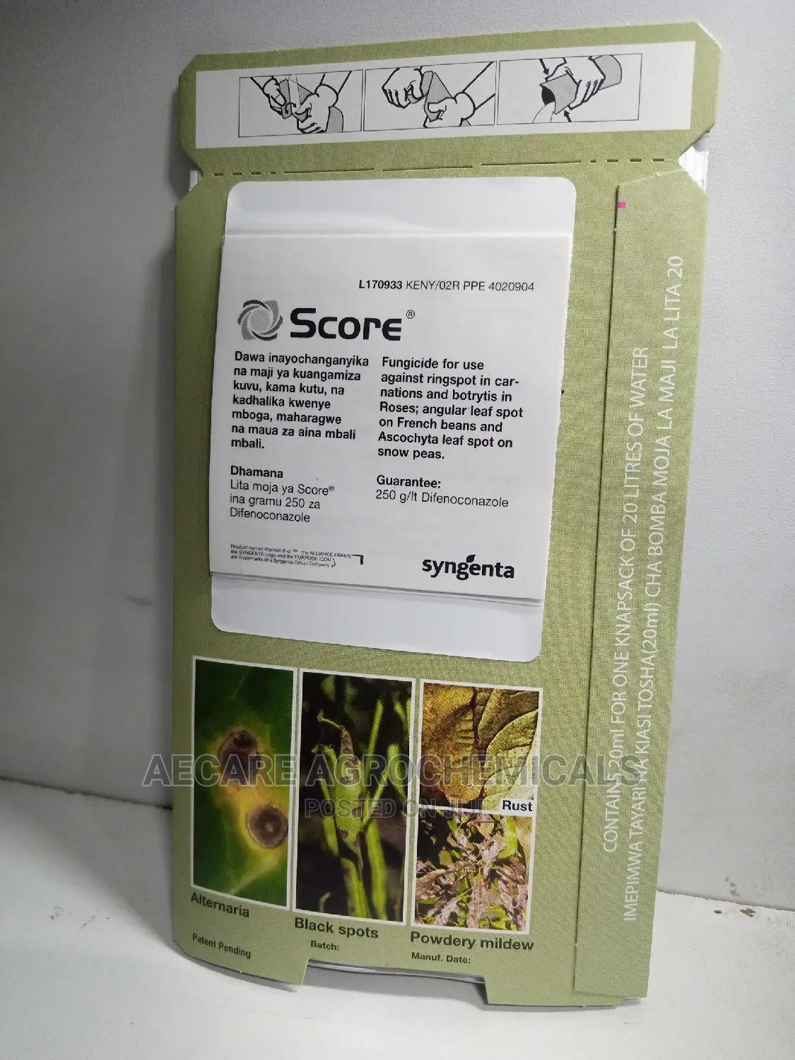 Score 250ec Fungicide 20ml