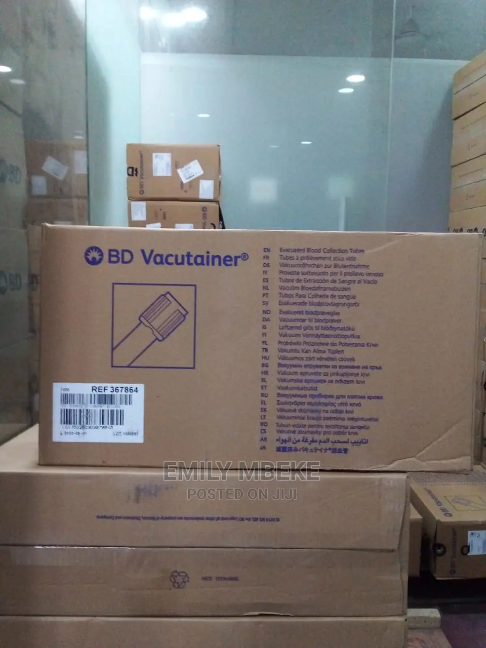 Batfly BD Vacutainers