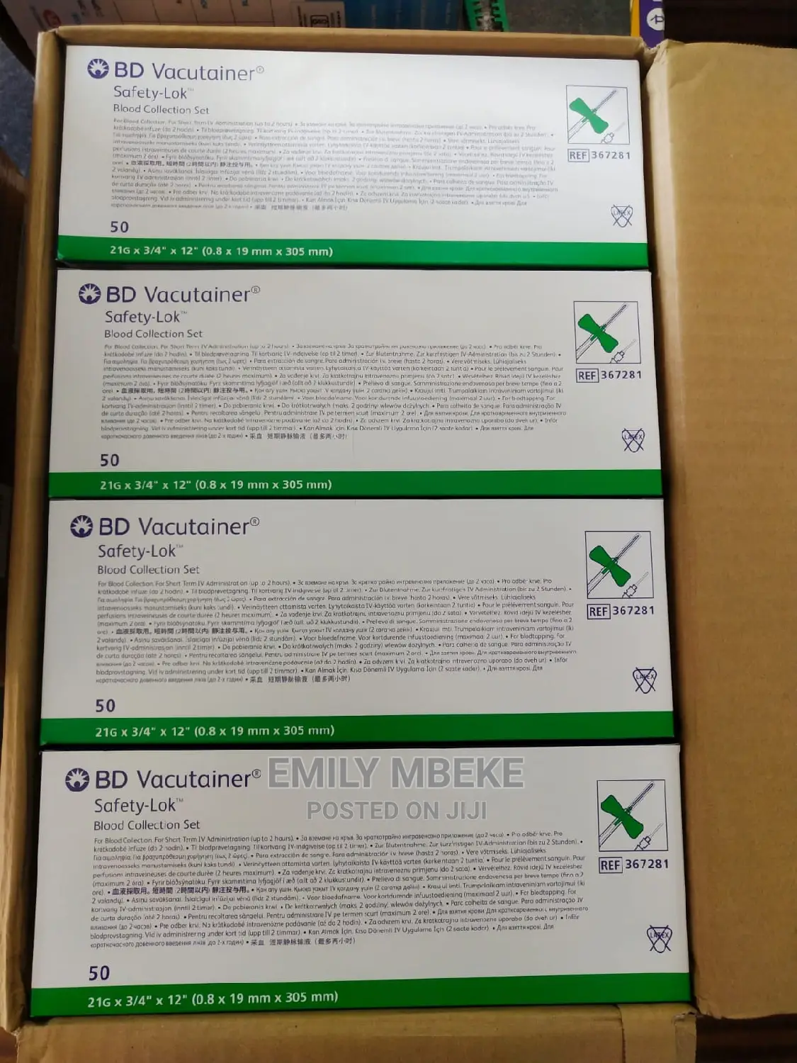 Batfly BD Vacutainers