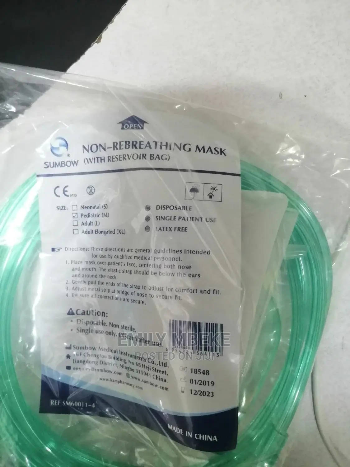 Non Rebreathing Mask
