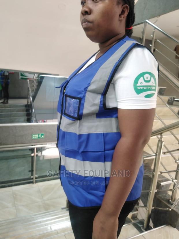 Blue/Reflective Vest - main view