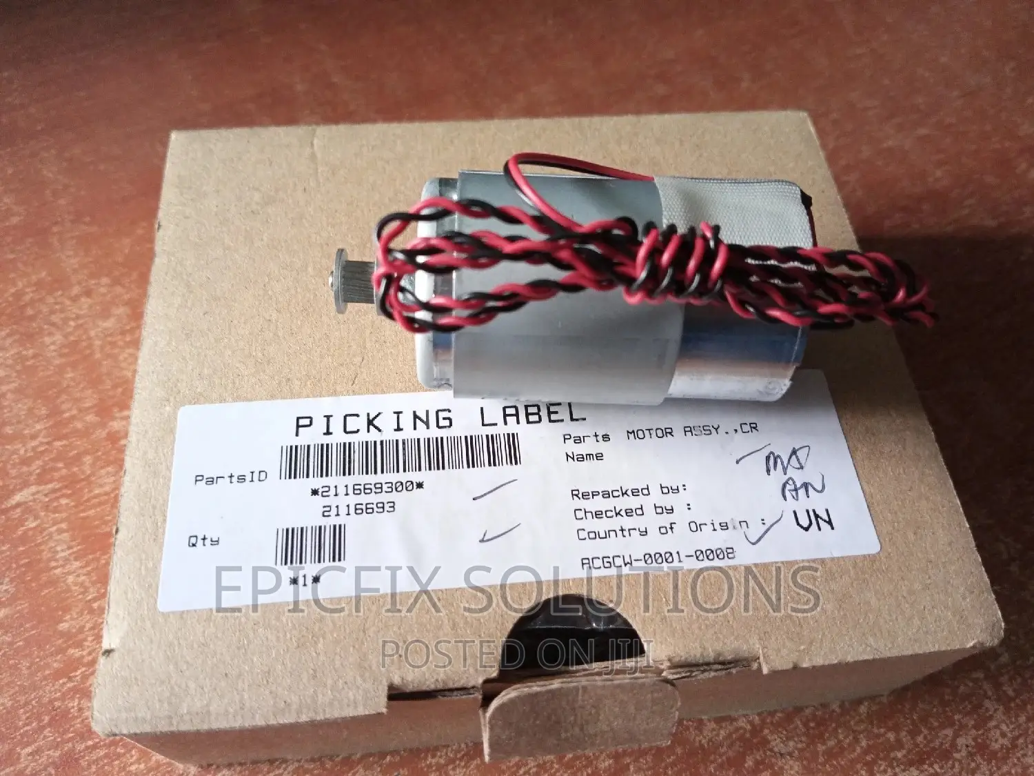 Epson Printers Motor
