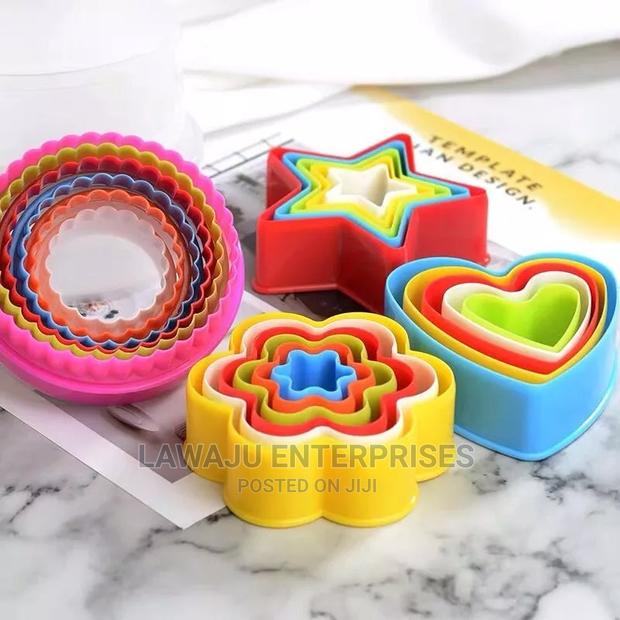 Colourful Plastic Cookie Cutter