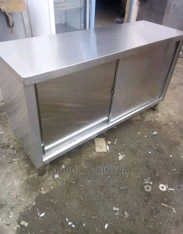 Stainless Steel Working Table (Modern) - main view