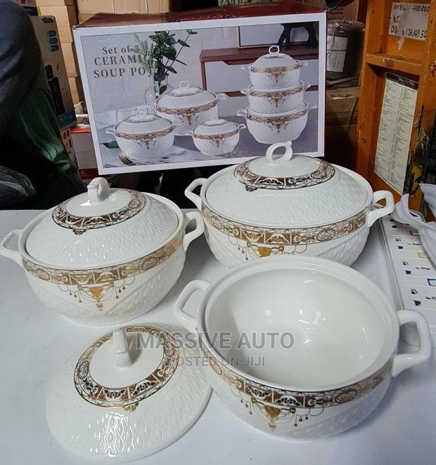 3sets of Ceramic Pots