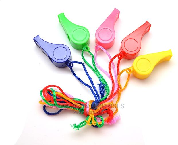 Whistles With Lanyards For Blowing - thumbnail 3
