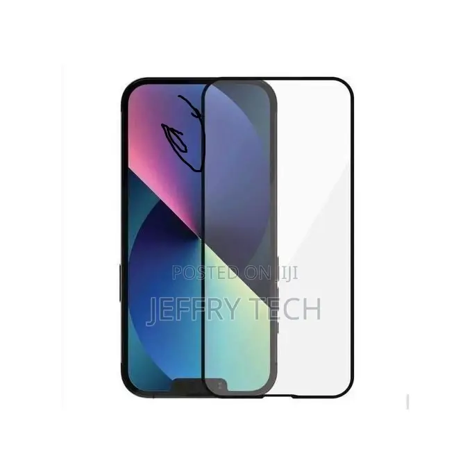iPhone 13 Pro Max Tempered Glass Screen Protector, Full Scre