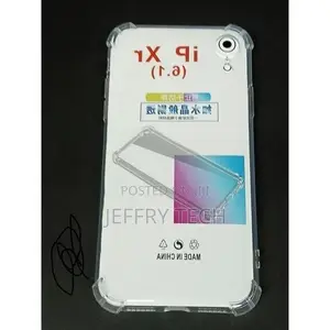 Back Cover Anti Shock for iPhone XR - Transparent