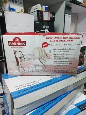 Brand-New 2 Layers Dish Rack(Rashnik)