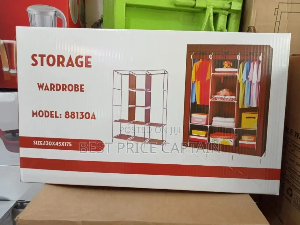 Brand New Clothes Metallic Wardrobe.