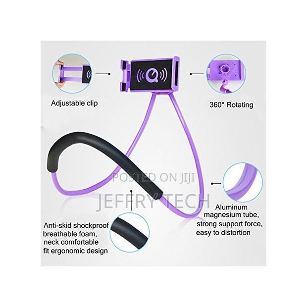 360 Rotatable Hands Free Neck Mobile Hold Flexible Universal Holder - thumbnail 2
