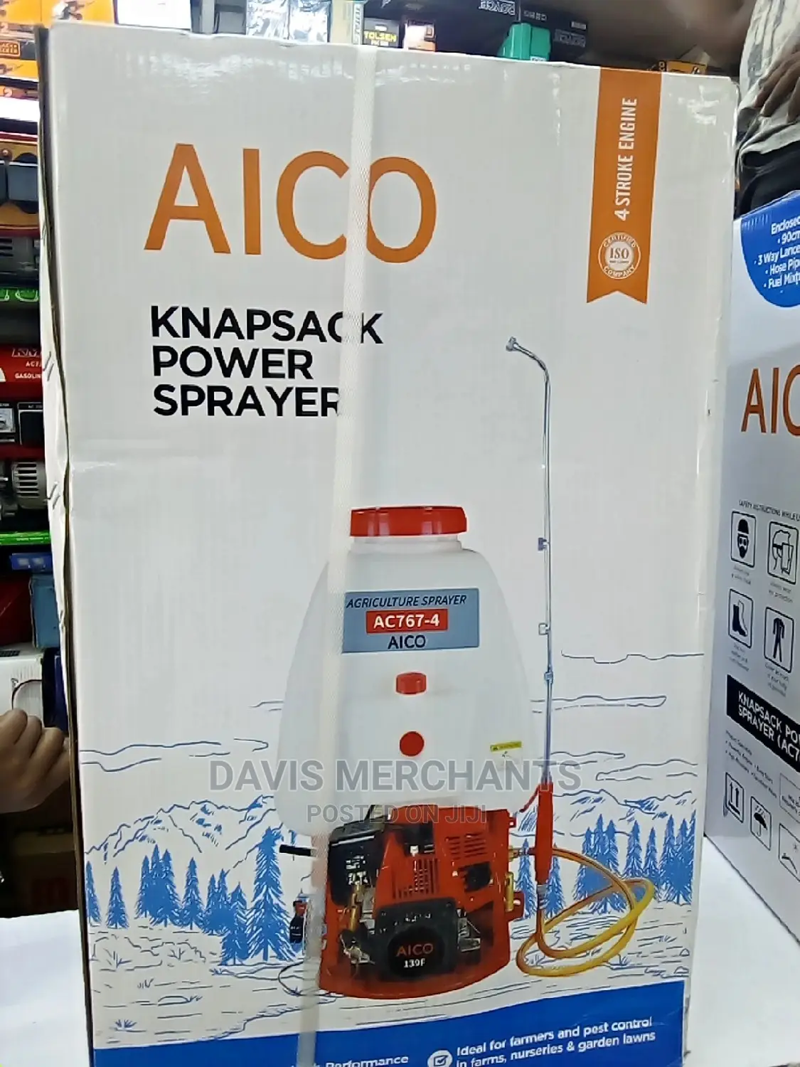 Aico Knapsack Power Sprayer