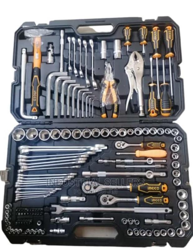 Top Quality 142pcs Chrome Toolbox Set
