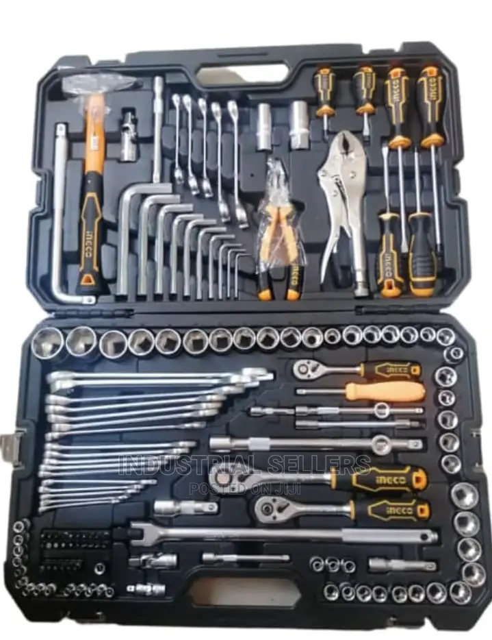 Top Quality 142pcs Chrome Toolbox Set