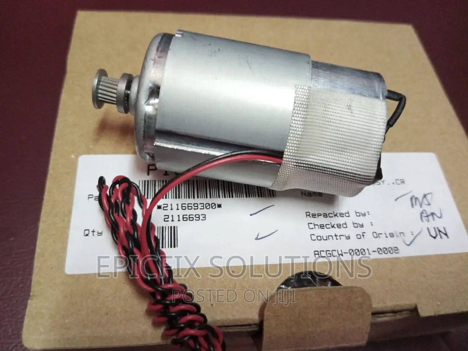 Available Epson Printers Motors