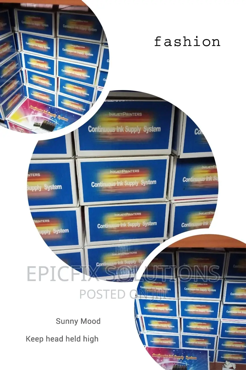 Packed Continuous Ink System Ciss