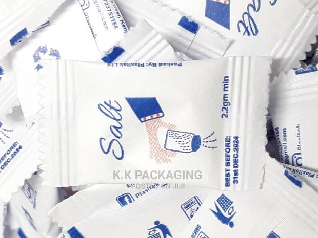 Sachets Salt.