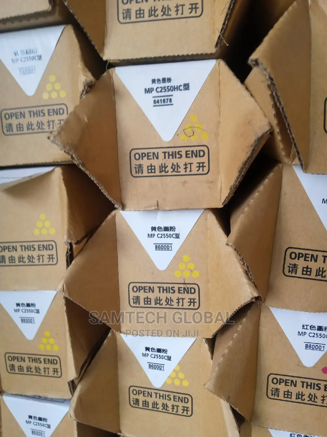 Genuine Mp C2550 Yellow Toner
