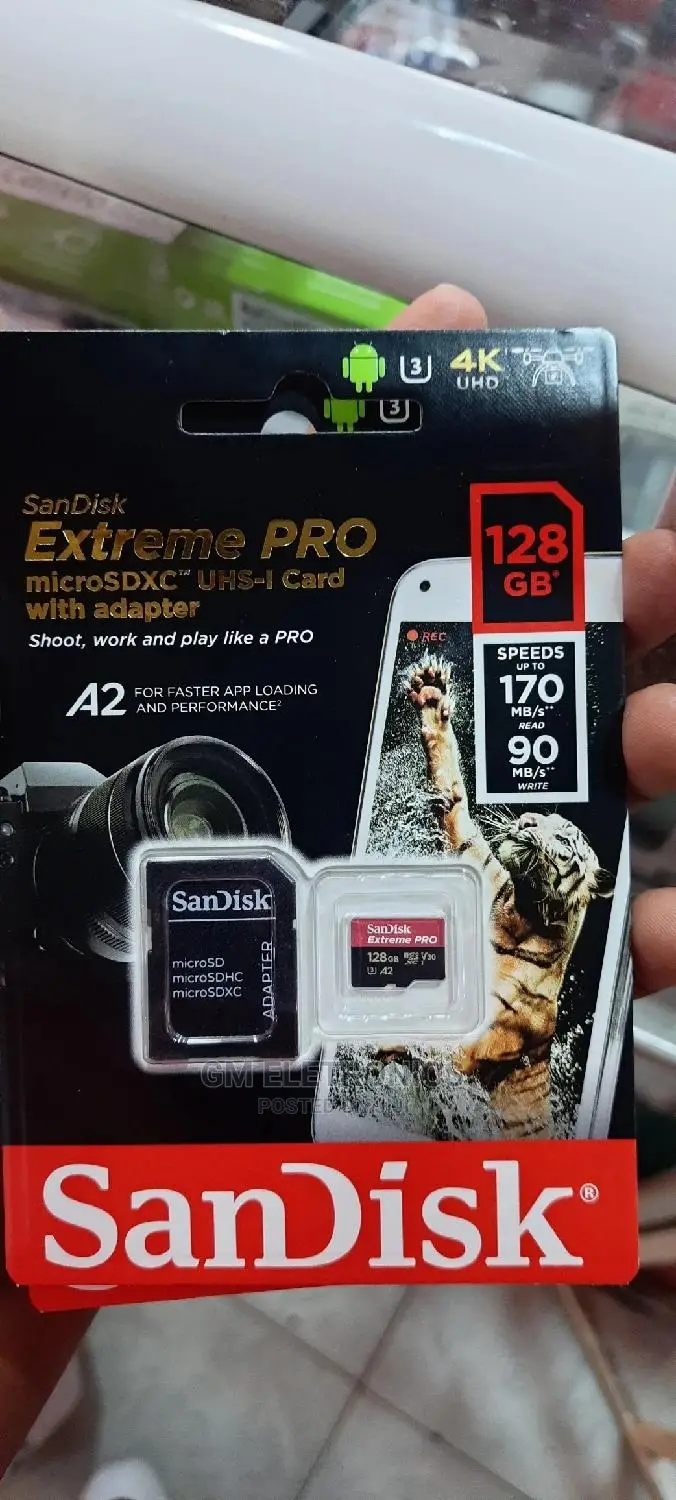128gb Extreme Pro Microsdxc
