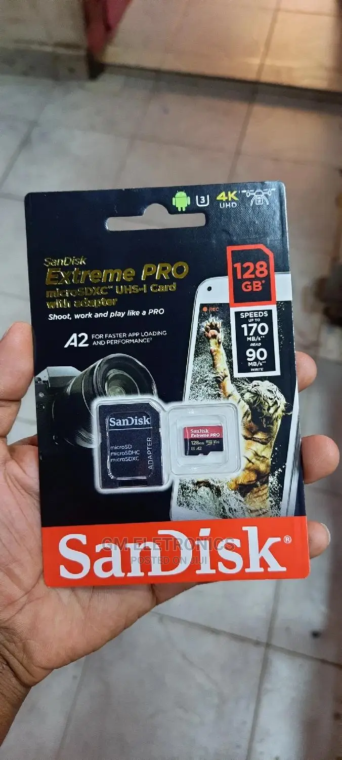 128gb Extreme Pro Microsdxc