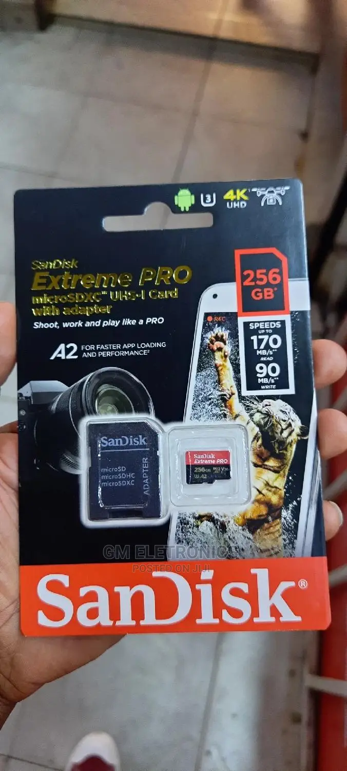 256gb Sandisk Extreme Pro Microsdxc