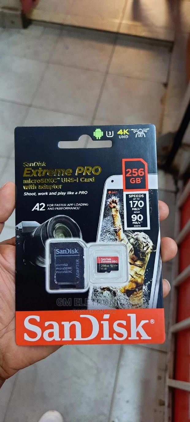 256gb Sandisk Extreme Pro Microsdxc - thumbnail 2