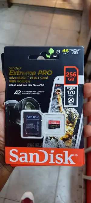 256gb Sandisk Extreme Pro Microsdxc