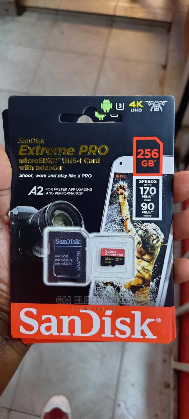 256gb Sandisk Extreme Pro Microsdxc - thumbnail 3