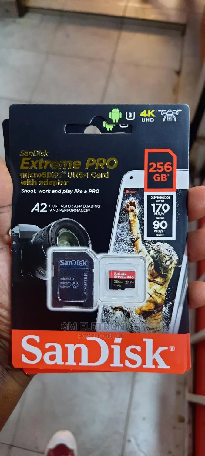 256gb Sandisk Extreme Pro Microsdxc