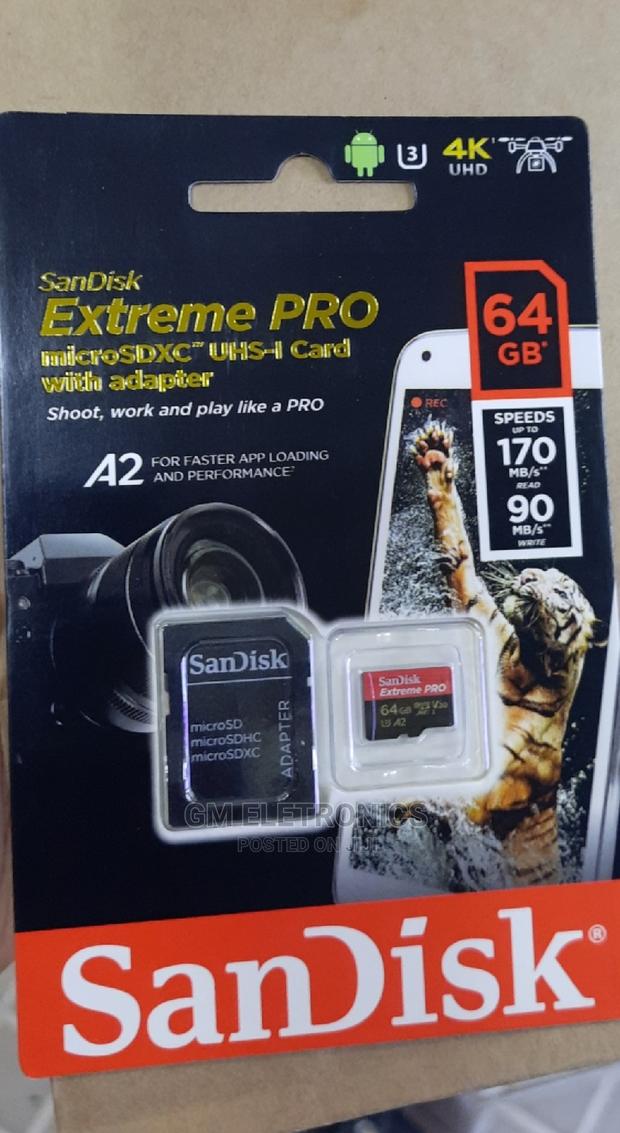 64gb Extreme Pro Microsdxc Card - thumbnail 2
