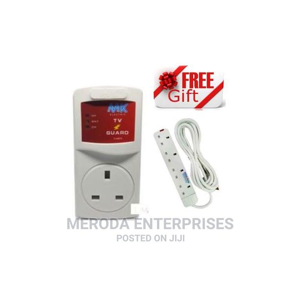 MK Electronics TV Guard With FREE 4 Way Power King Extension