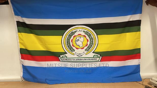 East African Community Flag ( 58X38 Inches) Cotton