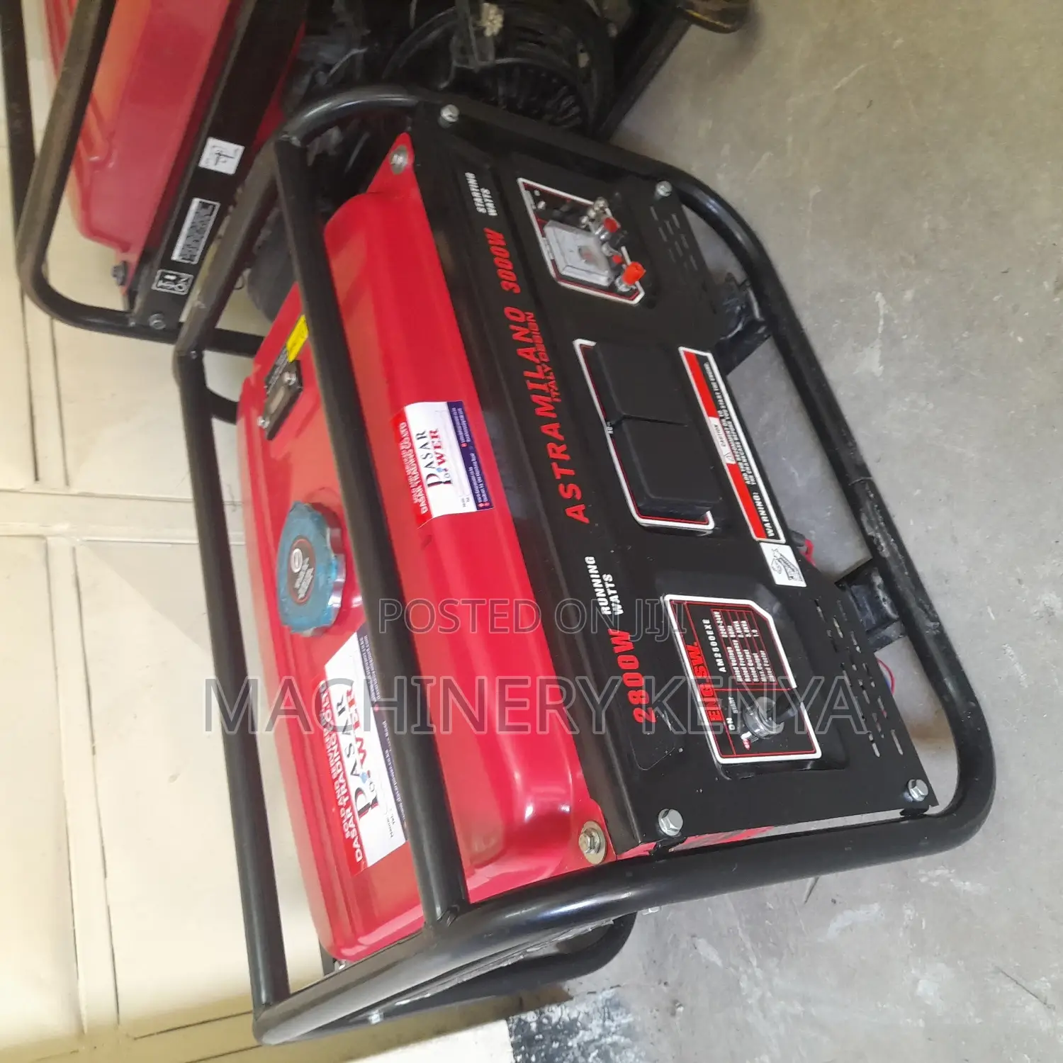 2.5kva Generator Hire