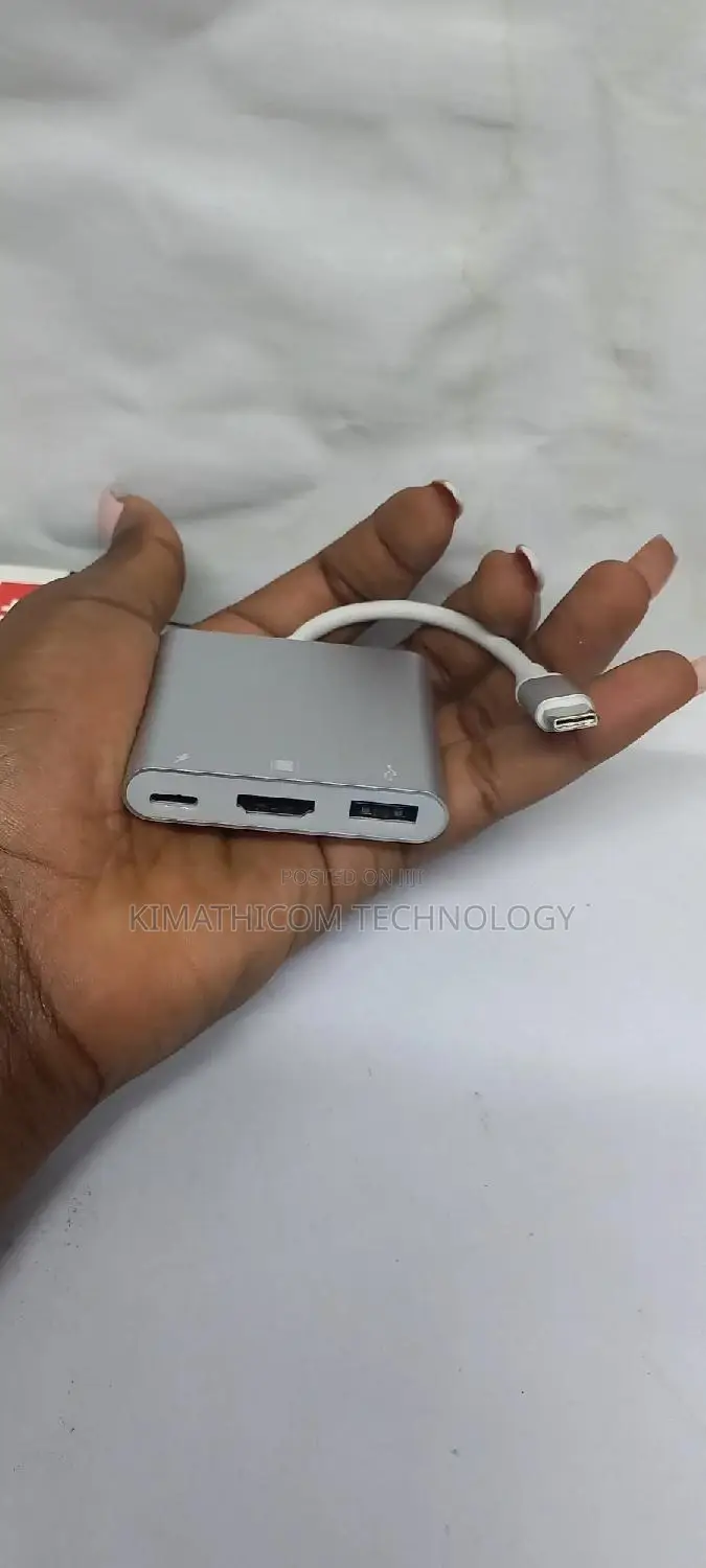 Type C to Hdmi,Usb 3.0 and Type C