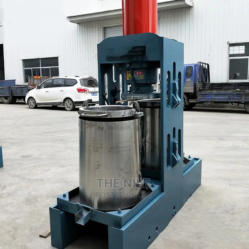 Sunflower Seed Hydraulic Oil Press 110 Liters Per Hour