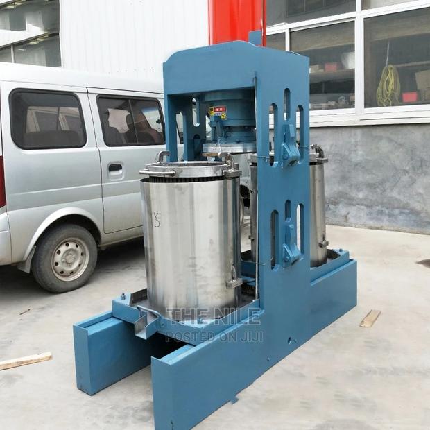 Vertical Hydraulic Sesame Cocoa Beans Oil Presser