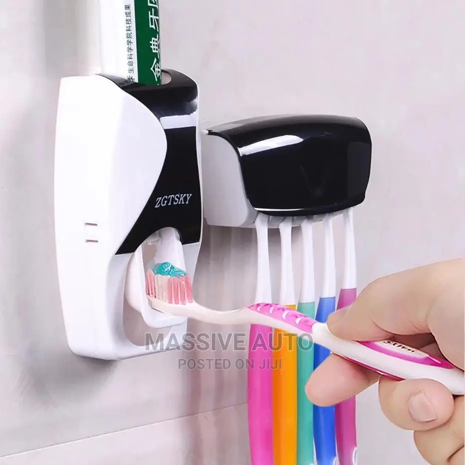 White Automatic Toopaste Dispen Ser