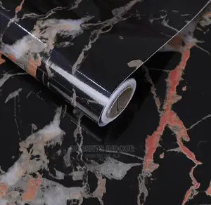 Black Marble Contact Paper