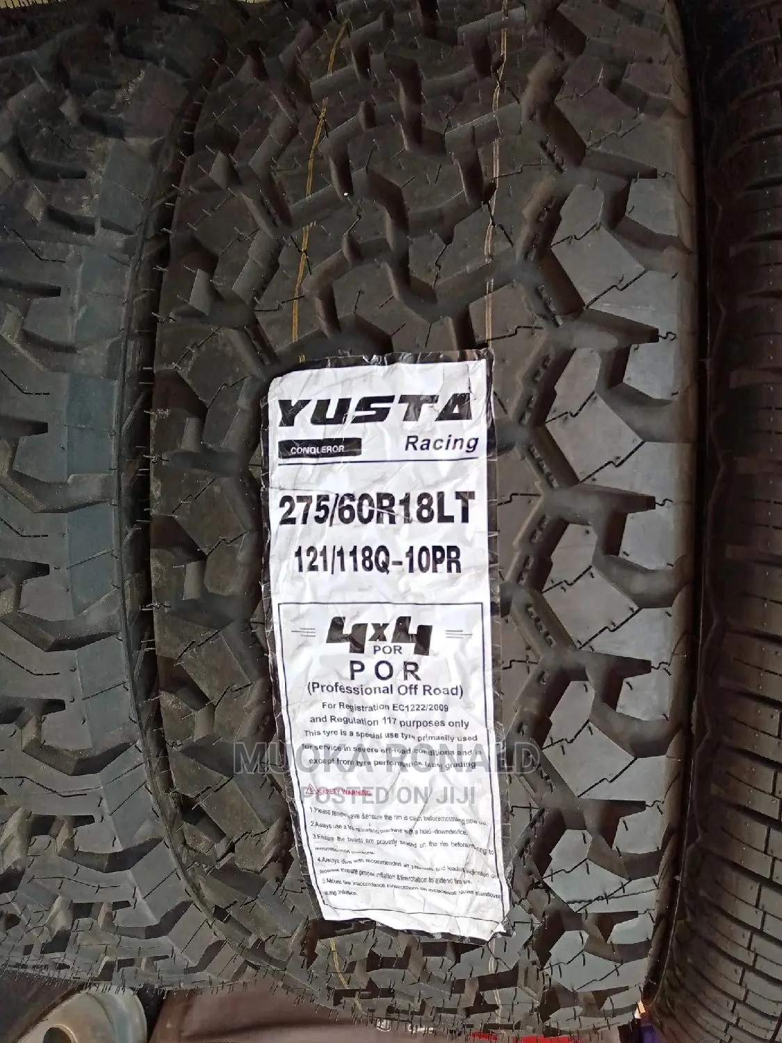 275/60r18 Yusta Tyre (A/T