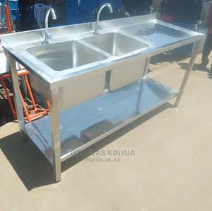 Kitchen Sink Stainless Steel (Quality Double Bowl Sink) - thumbnail 2