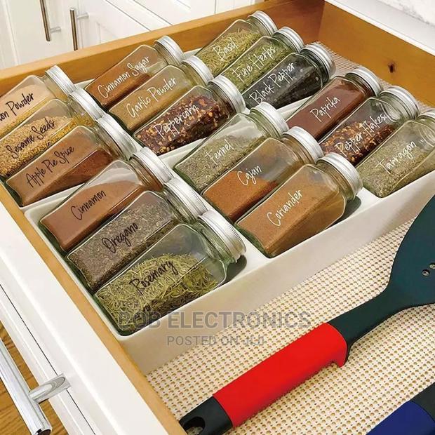 274 Clear Spice Jars Labels - thumbnail 2
