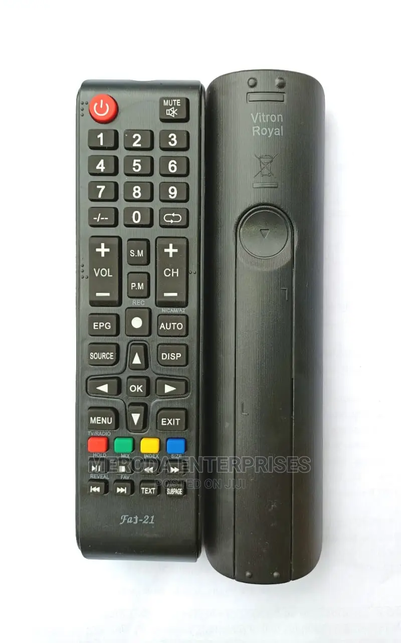 Vitron Royal Tv Remote Control in Nairobi Central Accessories