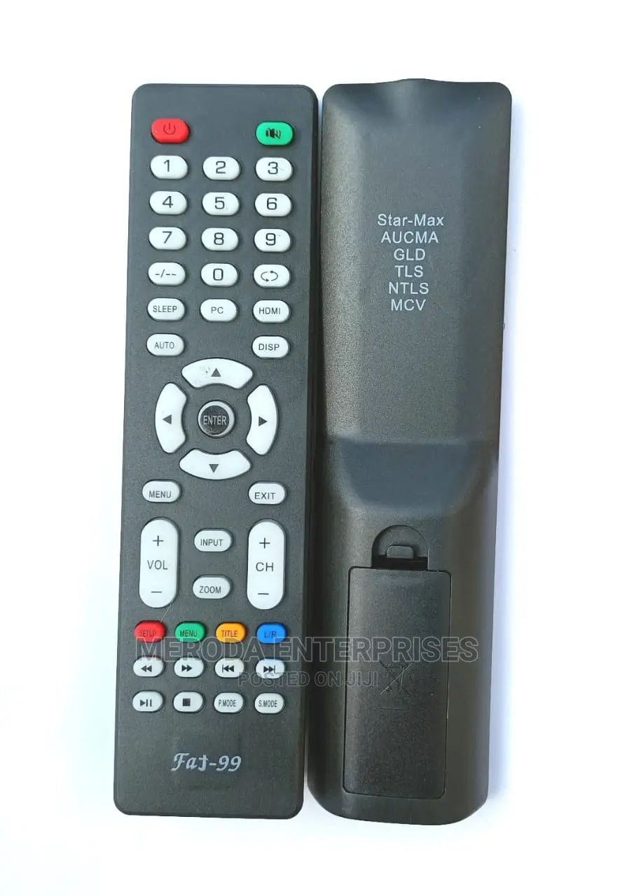 Star-Max Fat-99 Tv Remote Control
