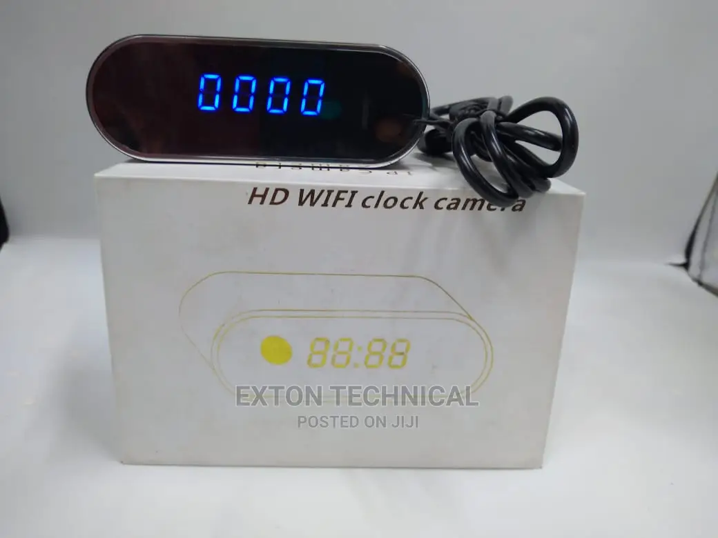 HD Wifi Clock Camera