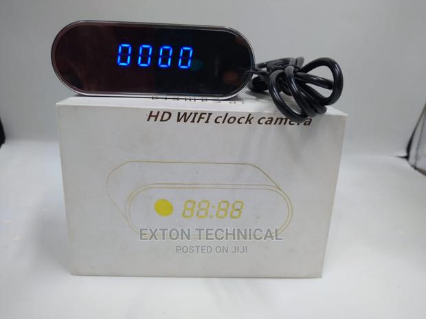 HD Wifi Clock Camera