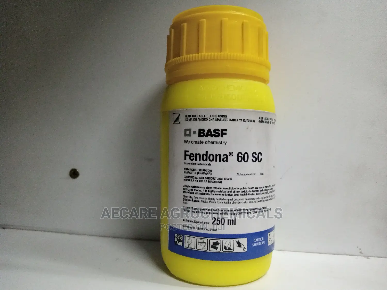 FENDONA 60sc Pesticide 250ml and 1litre